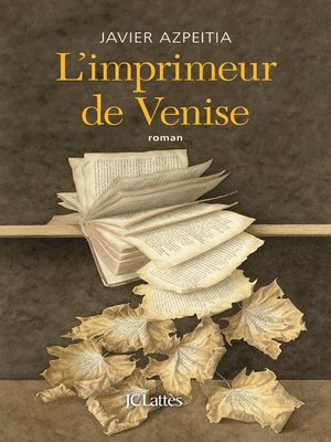 cover image of L'Imprimeur de Venise